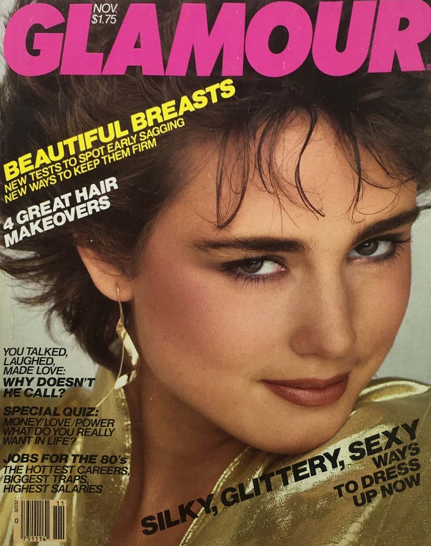 Glamour November 1981 magazine back issue Glamour magizine back copy Glamour November 1981 Womens Magazine Back Issue Published by Conde Nast Publications. Beautiful Breasts New Tests To Spot Early Sagging New Ways To Keep Them Firm.