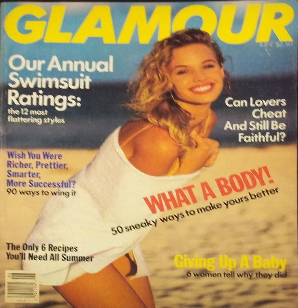 Glamour June 1990 magazine back issue Glamour magizine back copy Glamour June 1990 Womens Magazine Back Issue Published by Conde Nast Publications. Our Annual Swimsuit Ratings: The 12 Most Flattering Styles.
