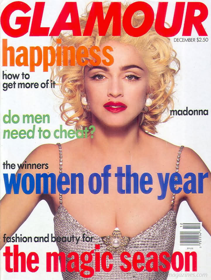 Glamour December 1990 magazine back issue Glamour magizine back copy Glamour December 1990 Womens Magazine Back Issue Published by Conde Nast Publications. Happiness How To Get More Of It.