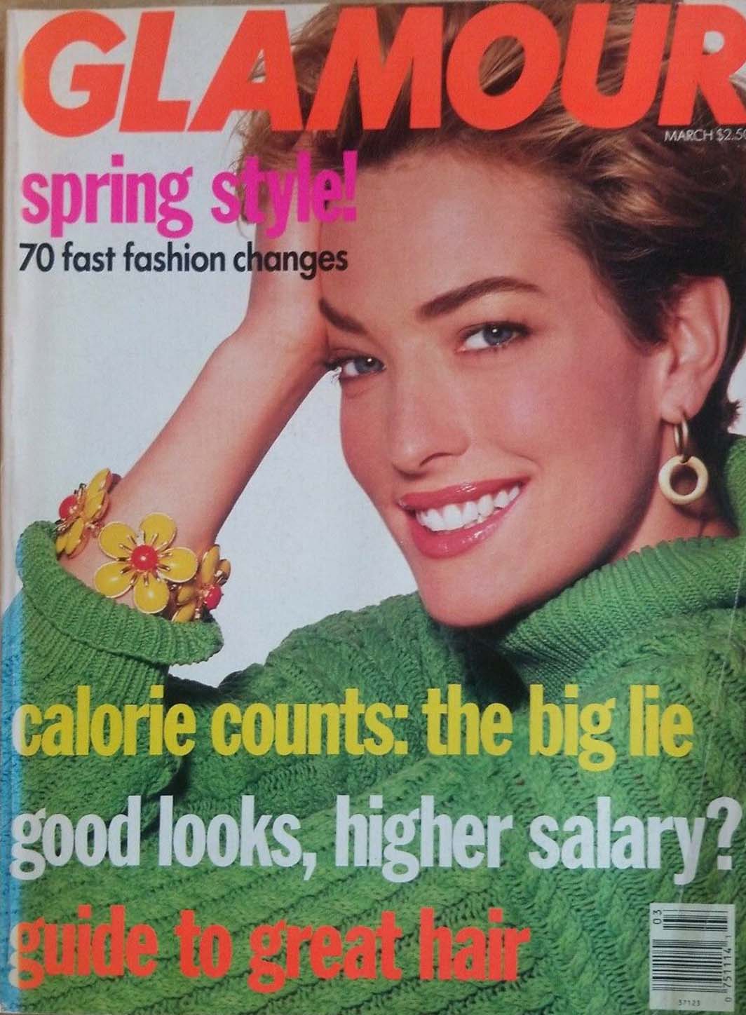 Glamour March 1991 magazine back issue Glamour magizine back copy Glamour March 1991 Womens Magazine Back Issue Published by Conde Nast Publications. Spring Style! 70 Fast Fashion Changes.