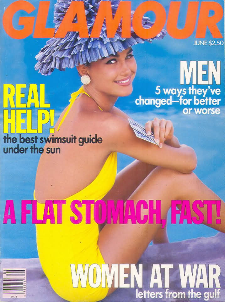 Glamour June 1991 magazine back issue Glamour magizine back copy Glamour June 1991 Womens Magazine Back Issue Published by Conde Nast Publications. Men 5 Ways They've Changed - For Better Or Worse.
