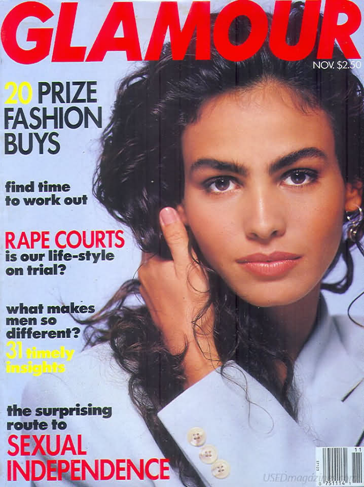 Glamour November 1991 magazine back issue Glamour magizine back copy Glamour November 1991 Womens Magazine Back Issue Published by Conde Nast Publications. 20 Prize Fashion Buys.