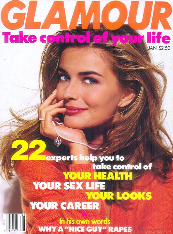 Glamour January 1992 magazine back issue Glamour magizine back copy Glamour January 1992 Womens Magazine Back Issue Published by Conde Nast Publications. Take Control Of Your Life .