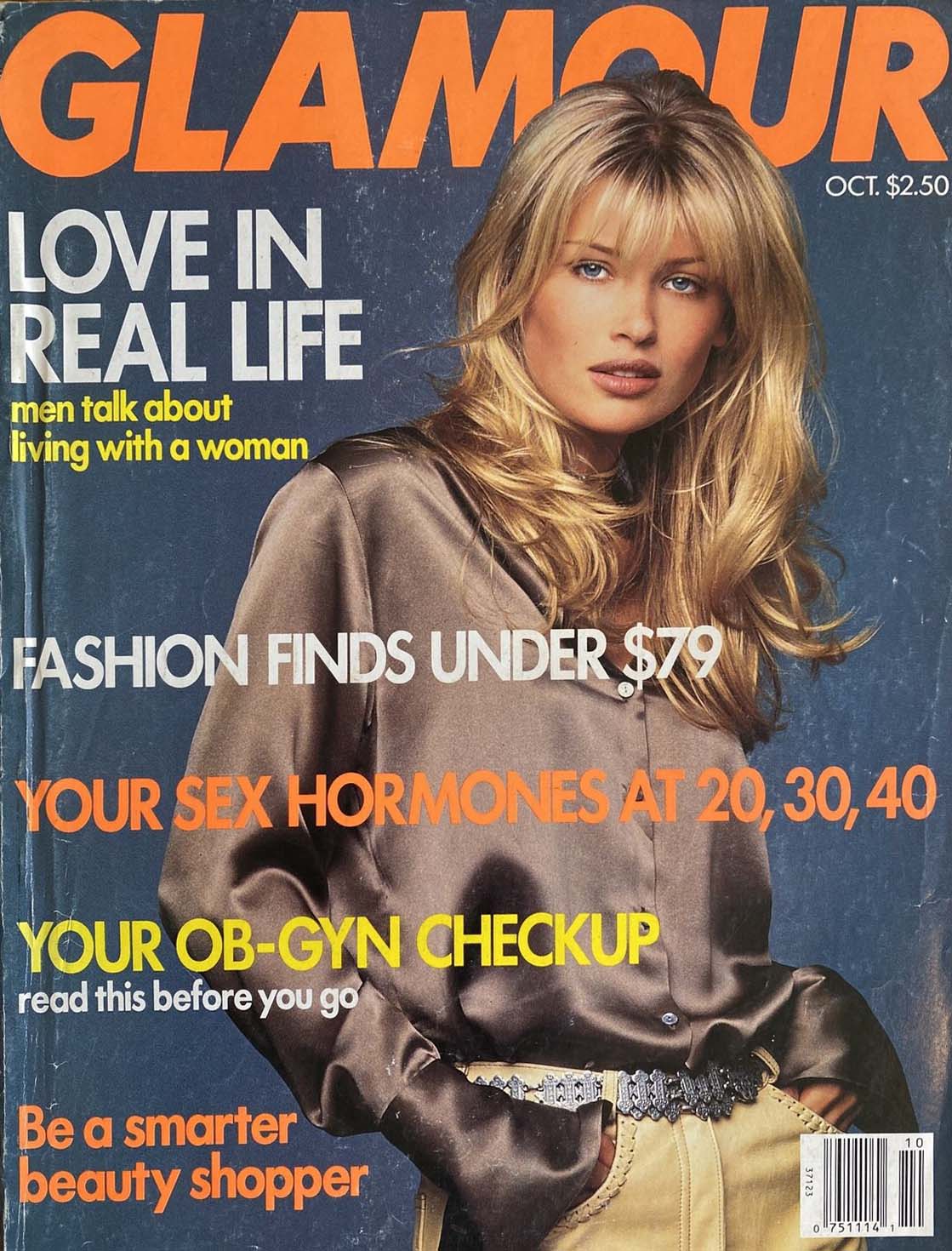 Glamour October 1993 magazine back issue Glamour magizine back copy Glamour October 1993 Womens Magazine Back Issue Published by Conde Nast Publications. Love In Real life Men Talk About Living With A Woman.