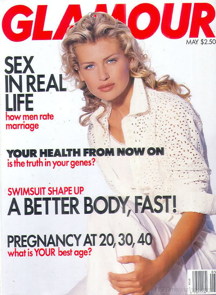 Glamour May 1994 magazine back issue Glamour magizine back copy Glamour May 1994 Womens Magazine Back Issue Published by Conde Nast Publications. Sex In Real Life How Men Rate Marriage .