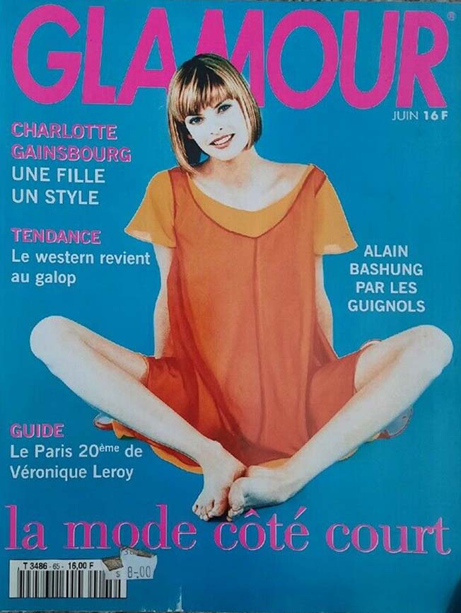 Glamour June 1994 magazine back issue Glamour magizine back copy Glamour June 1994 Womens Magazine Back Issue Published by Conde Nast Publications. Charlotte Gainsbourg Une Fille Un Style.