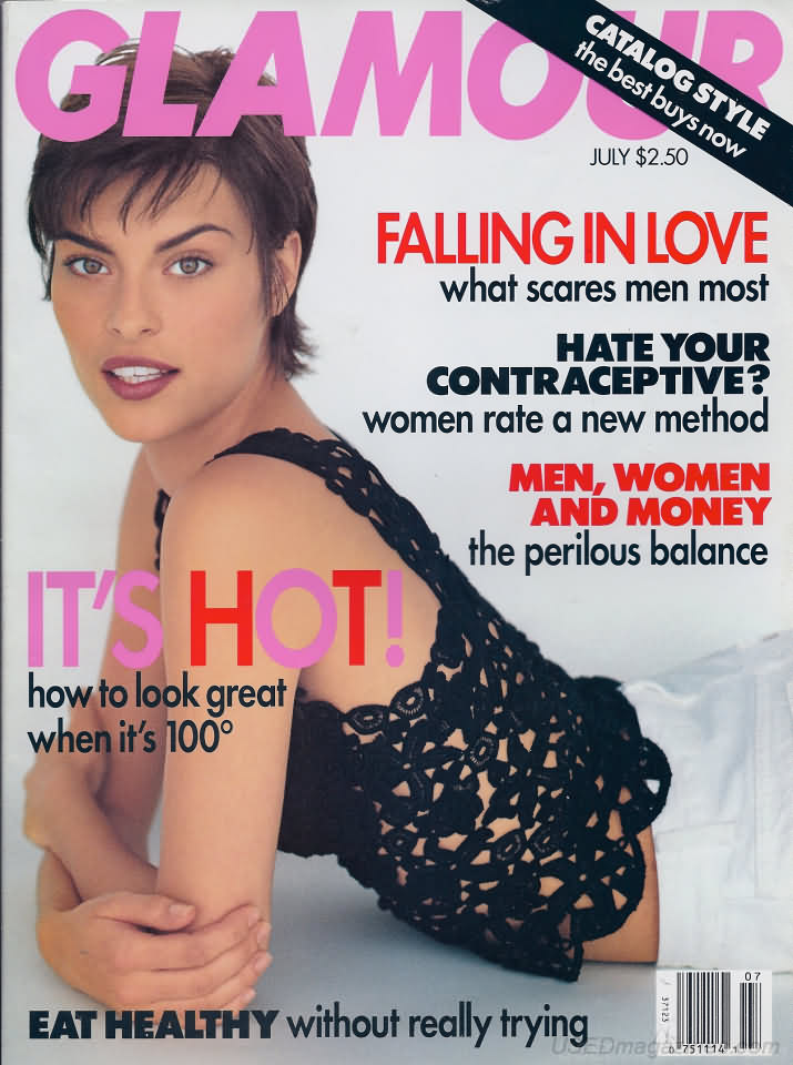 Glamour July 1994 magazine back issue Glamour magizine back copy Glamour July 1994 Womens Magazine Back Issue Published by Conde Nast Publications. Falling In Love What Scares Men Most .