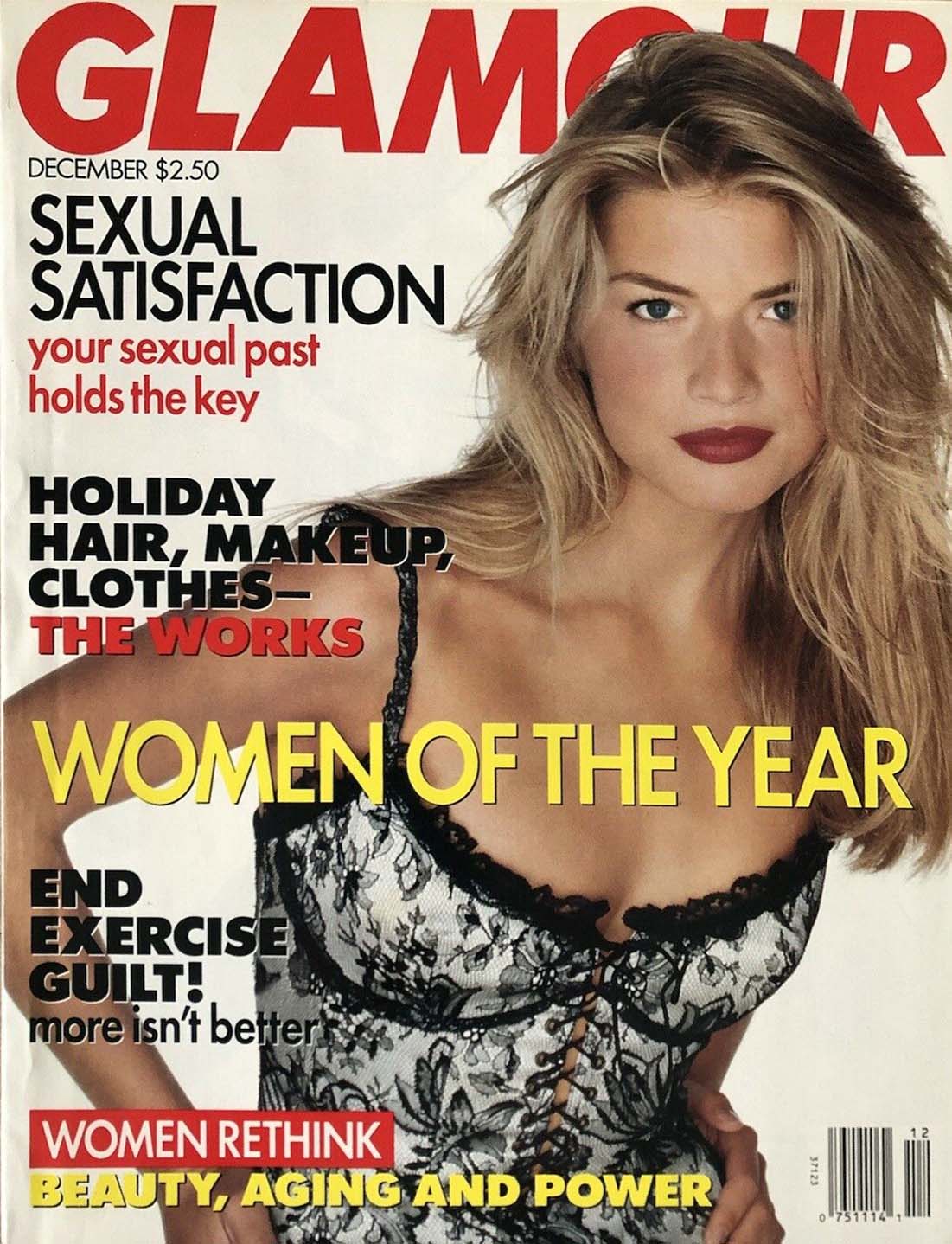 Glamour December 1994 magazine back issue Glamour magizine back copy Glamour December 1994 Womens Magazine Back Issue Published by Conde Nast Publications. Sexual Satisfaction Your Sexual Past Holds The Key.