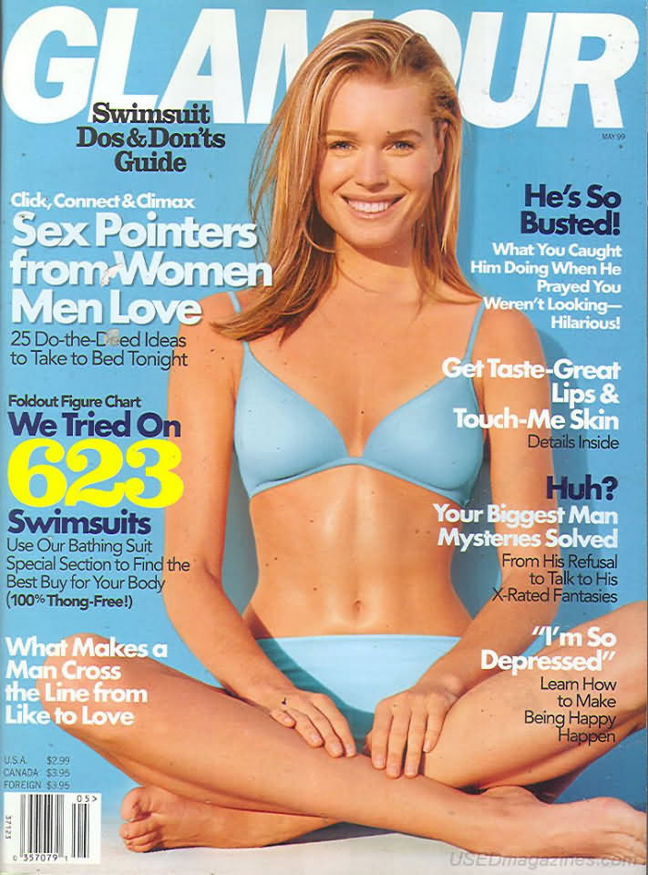 Glamour May 1999 magazine back issue Glamour magizine back copy Glamour May 1999 Womens Magazine Back Issue Published by Conde Nast Publications. Swimsuit Dos & Don'ts Guide.