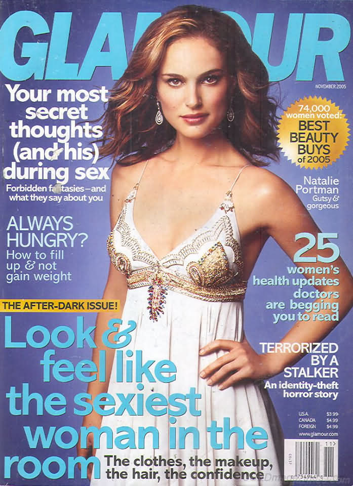 Glamour November 2005 magazine back issue Glamour magizine back copy Glamour November 2005 Womens Magazine Back Issue Published by Conde Nast Publications. Your Most Secret Thoughts ( And His ) During Sex.