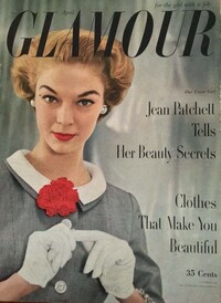 Glamour April 1954 Magazine Back Copies Magizines Mags