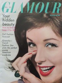 Glamour July 1960 magazine back issue cover image