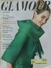 Glamour September 1960 magazine back issue cover image