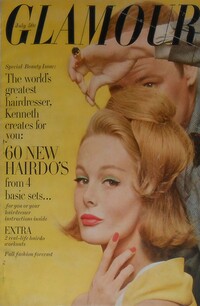 Glamour July 1962 magazine back issue cover image