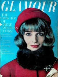 Glamour September 1962 magazine back issue cover image