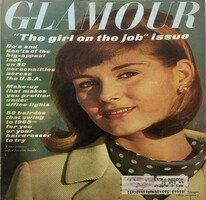 Glamour February 1965 magazine back issue cover image