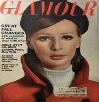 Glamour September 1965 magazine back issue cover image