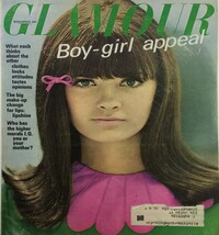 Glamour November 1965 magazine back issue cover image