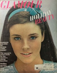 Glamour December 1965 magazine back issue cover image