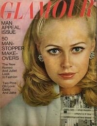 Glamour November 1967 magazine back issue cover image