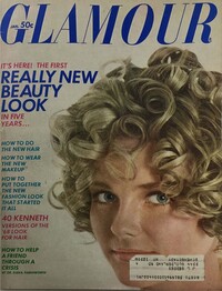 Glamour January 1968 magazine back issue cover image