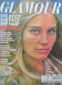 Glamour January 1970 magazine back issue cover image