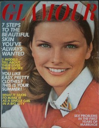 Glamour May 1972 magazine back issue cover image