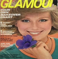 Glamour March 1976 magazine back issue cover image