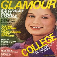 Glamour August 1976 magazine back issue cover image