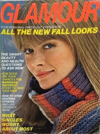 Glamour September 1976 magazine back issue cover image