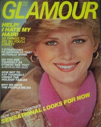 Glamour November 1976 magazine back issue cover image