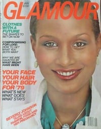 Glamour January 1979 magazine back issue cover image