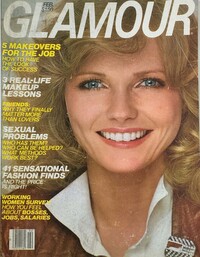 Glamour February 1979 magazine back issue cover image