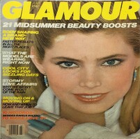 Glamour July 1980 magazine back issue cover image