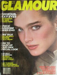 Glamour February 1981 magazine back issue
