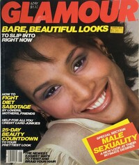 Glamour May 1981 magazine back issue cover image