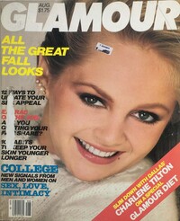 Glamour August 1981 magazine back issue cover image