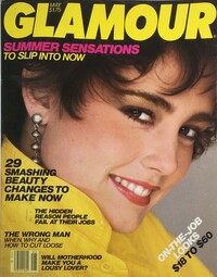 Glamour May 1982 magazine back issue cover image