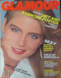Glamour June 1982 magazine back issue cover image