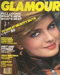 Glamour September 1982 Magazine Back Copies Magizines Mags