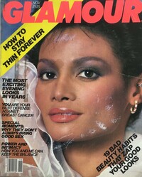 Glamour November 1982 magazine back issue cover image
