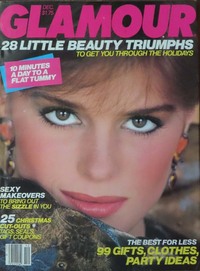 Glamour December 1982 magazine back issue cover image