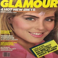 Glamour April 1983 magazine back issue cover image