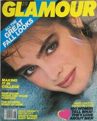 Glamour August 1983 magazine back issue cover image