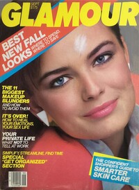Glamour September 1983 magazine back issue cover image