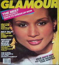 Glamour November 1983 magazine back issue cover image