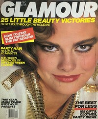 Glamour December 1983 magazine back issue cover image