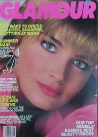 Glamour May 1985 magazine back issue cover image