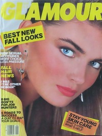 Glamour September 1985 magazine back issue cover image