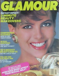 Glamour November 1985 magazine back issue cover image